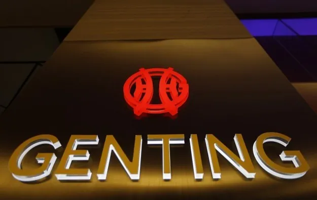 Illuminated Genting logo